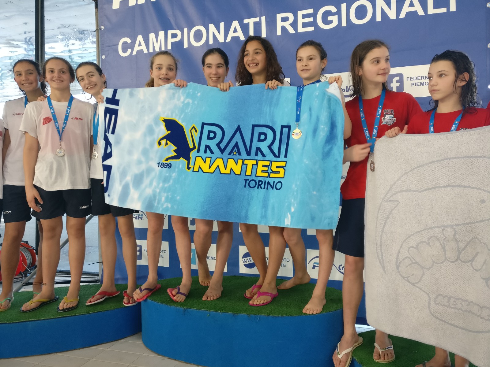 Gran Prix Esordienti A, staffette 4 X 50 farfalla d'oro