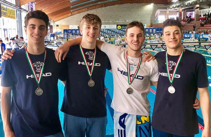 Criteria, day 6: argento alla staffetta 4 X 100 misti Juniores