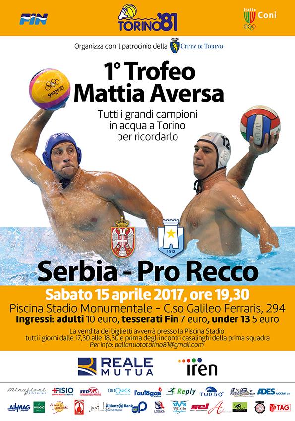 Alla Monumentale il 1° Trofeo Mattia Aversa